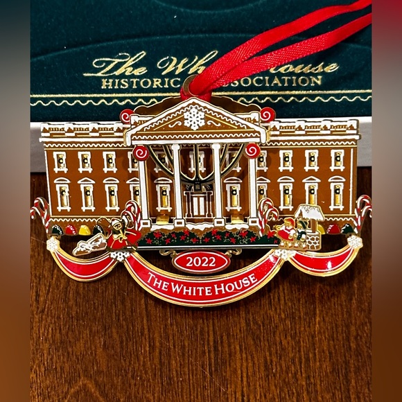 White House Historical Association 2022 White House Christmas Ornament - Picture 4 of 9